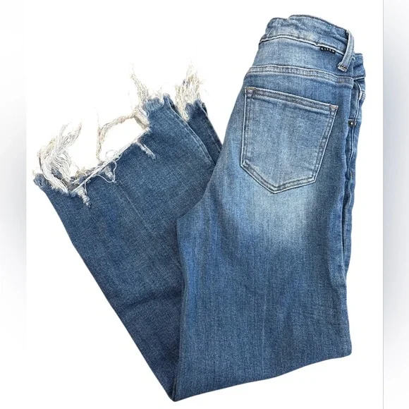 Risen Los Angeles distressed wide leg jeans - Picture 4 of 7